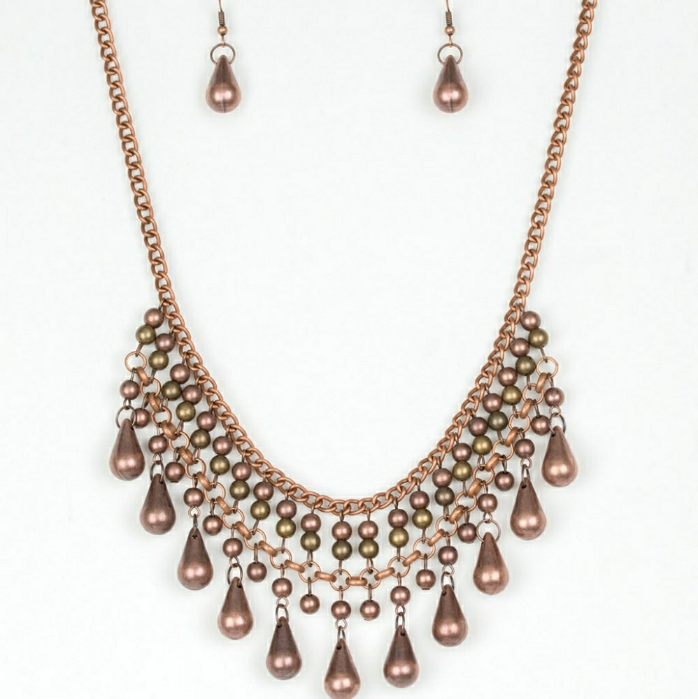 New copper necklace